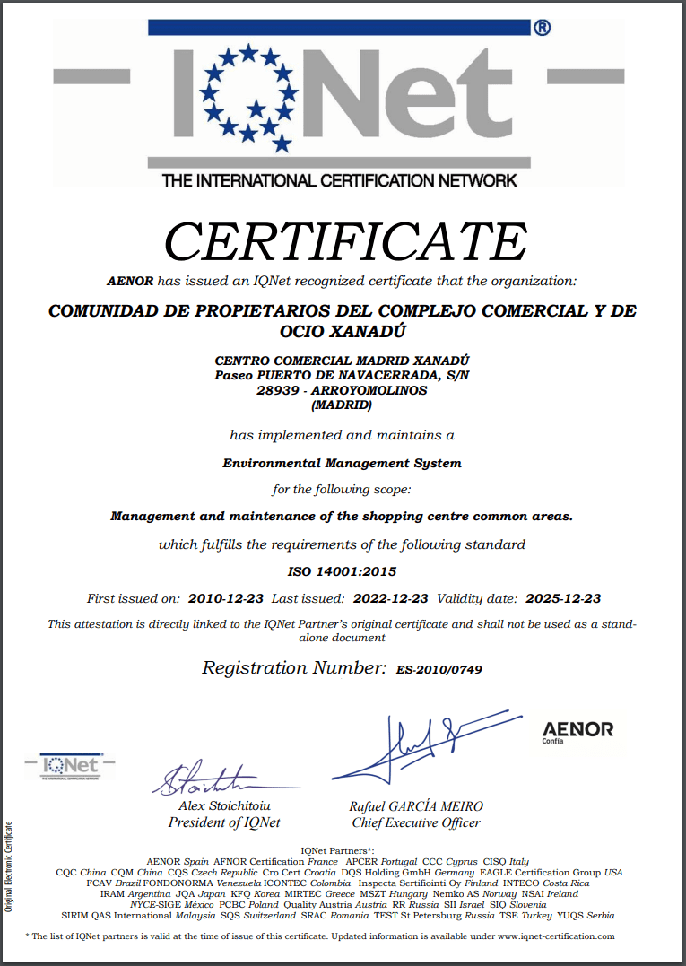 ionet certificado xanadu