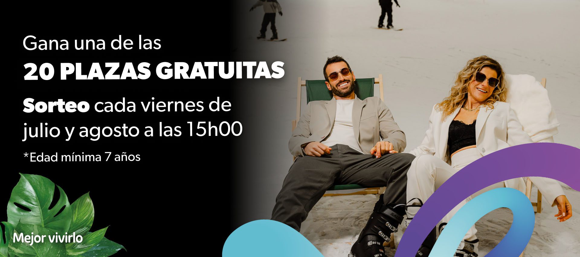 Esquiar gratis Madrid